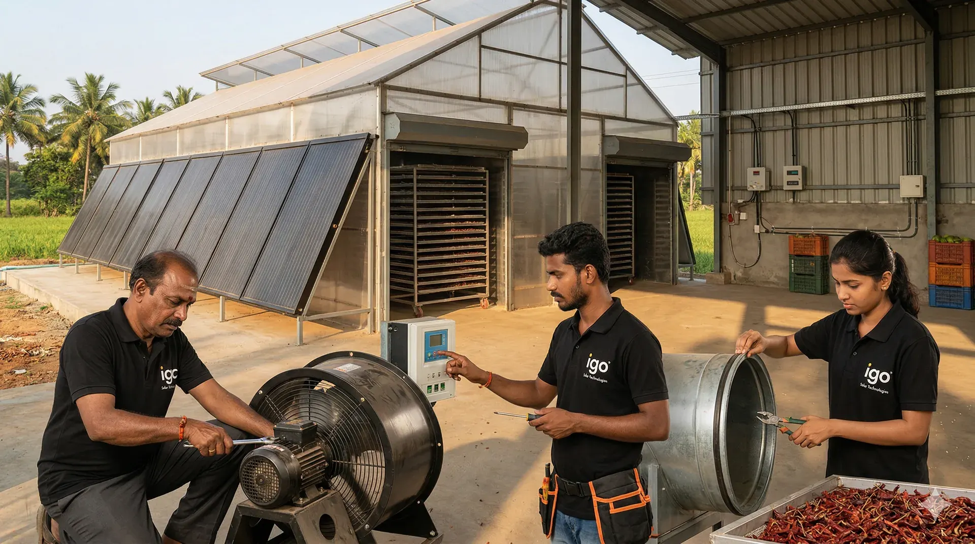 Solar Crop Dryer